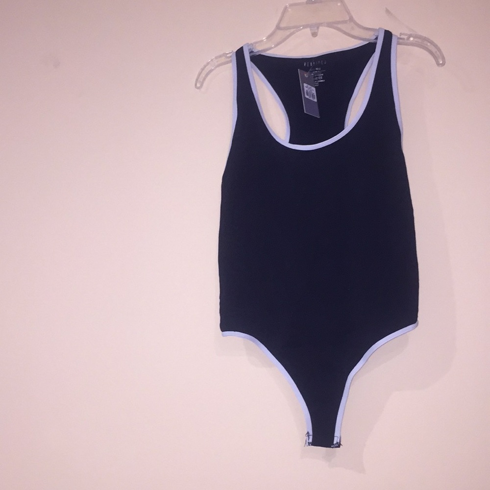 Cute black & white large bodysuit